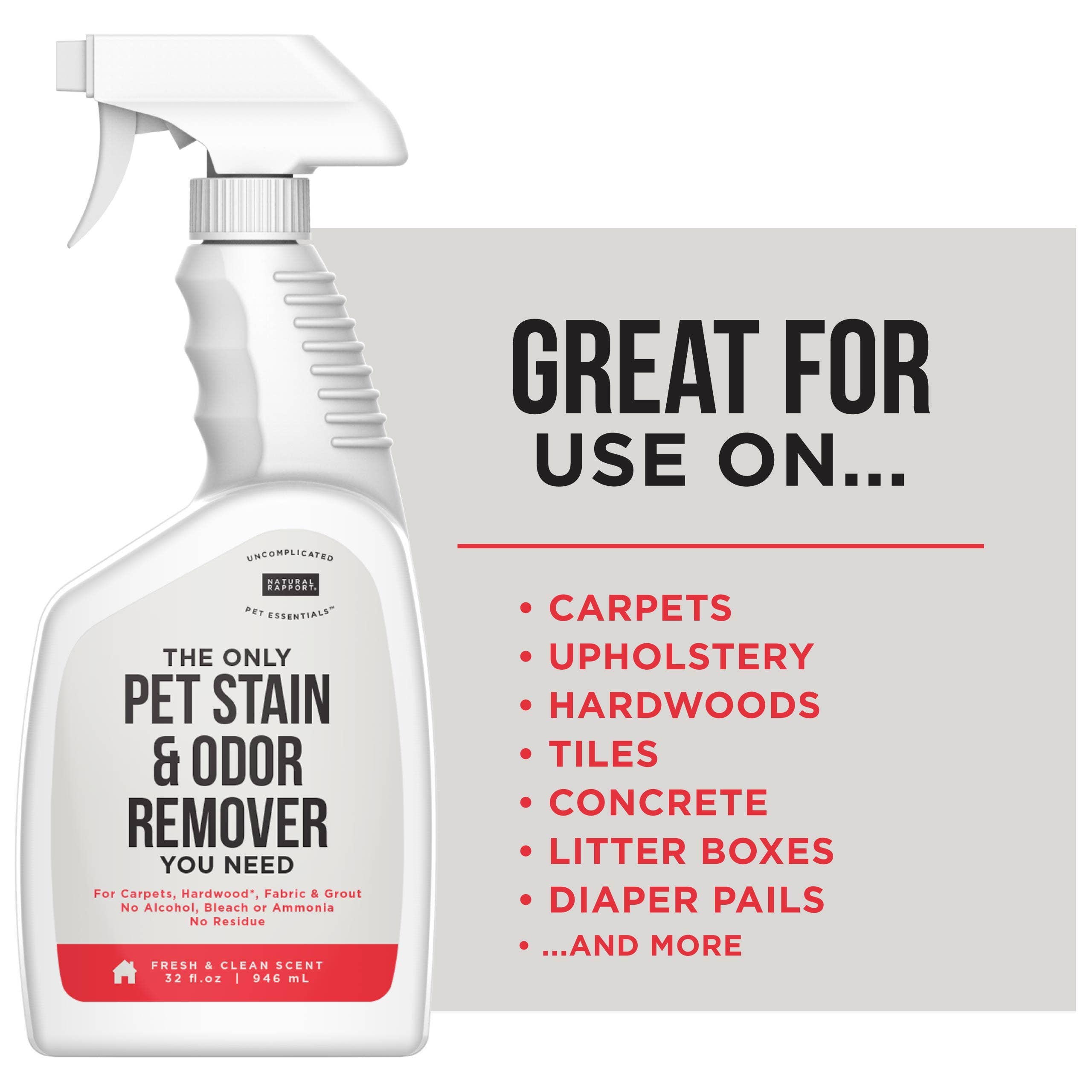 The Only Pet Stain & Odor Remover You Need: 32 ounce